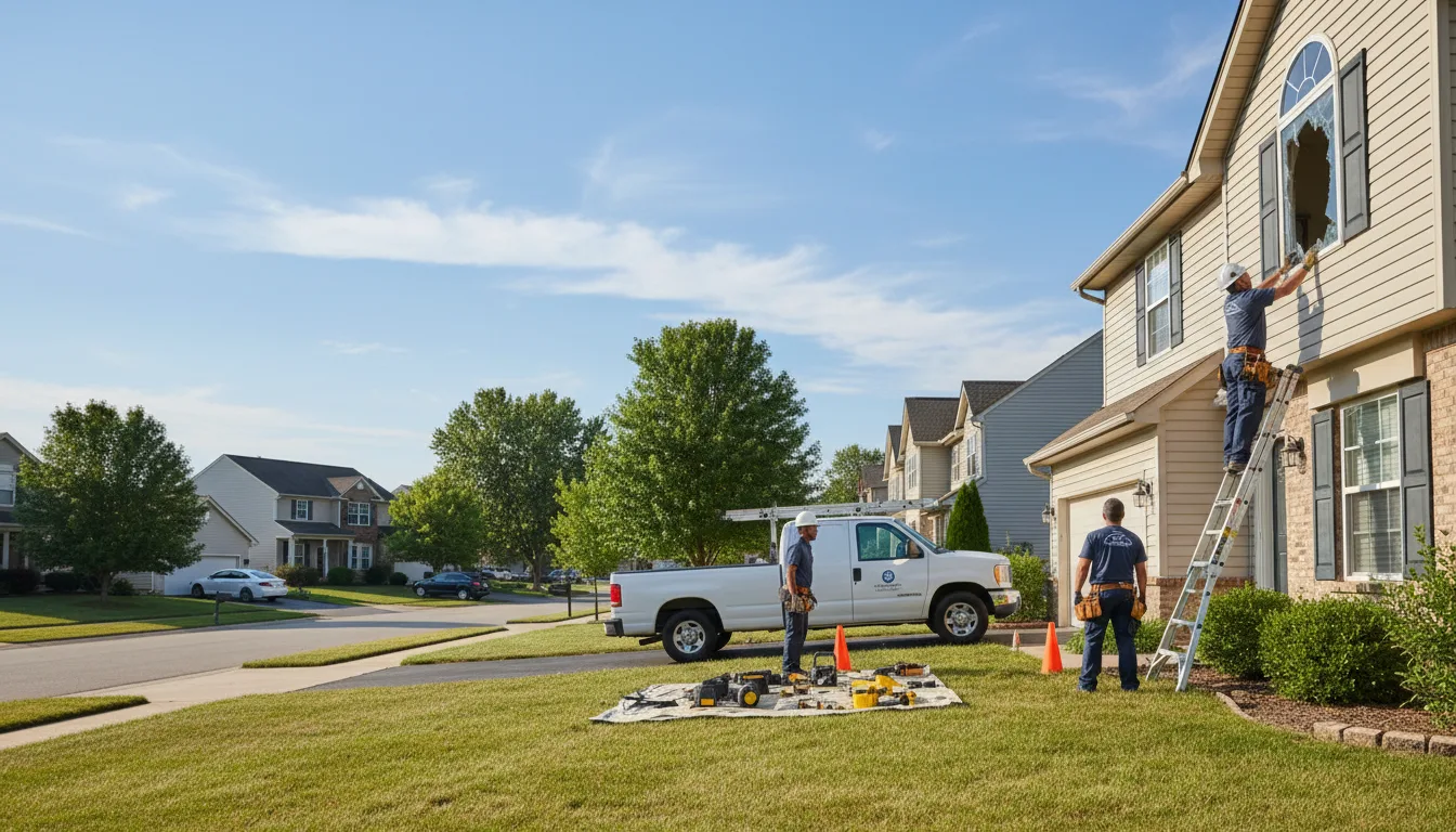 Expert window installer providing residential service in Many, LA